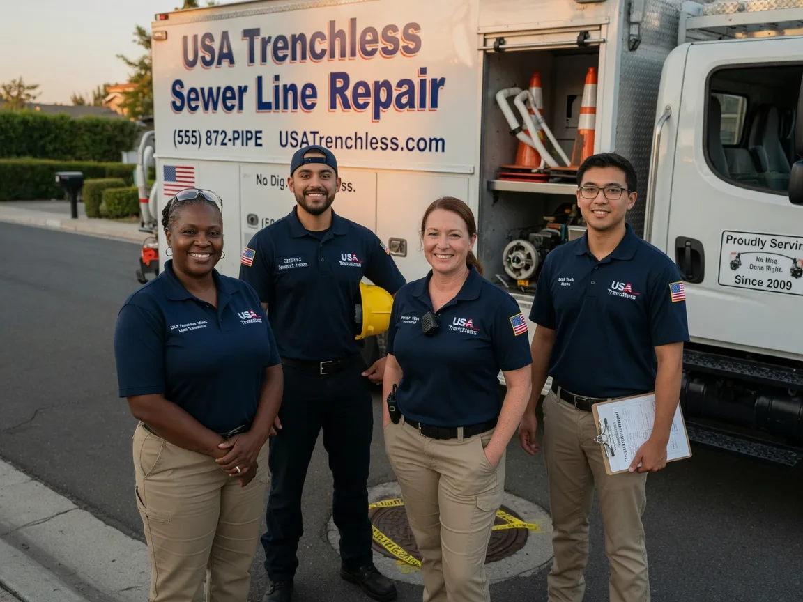 Sewer Line Repair company in Marquez, TX